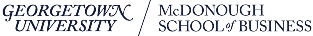 Georgetown McDonough horizontal logo