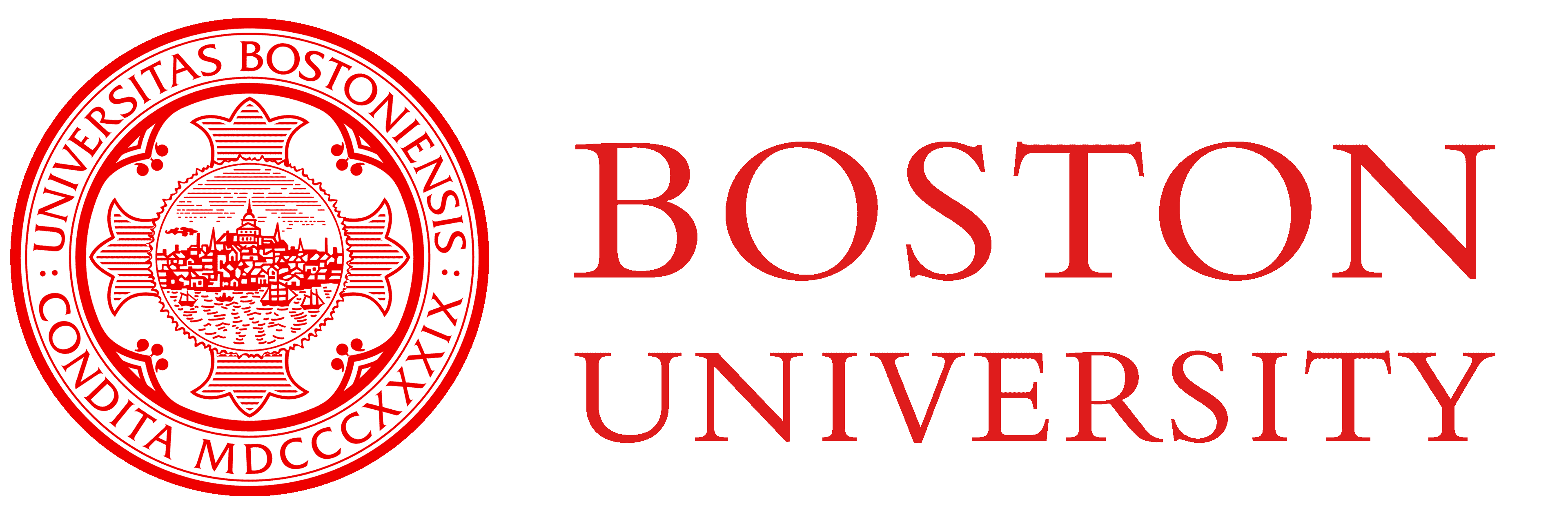 Boston University horizontal logo