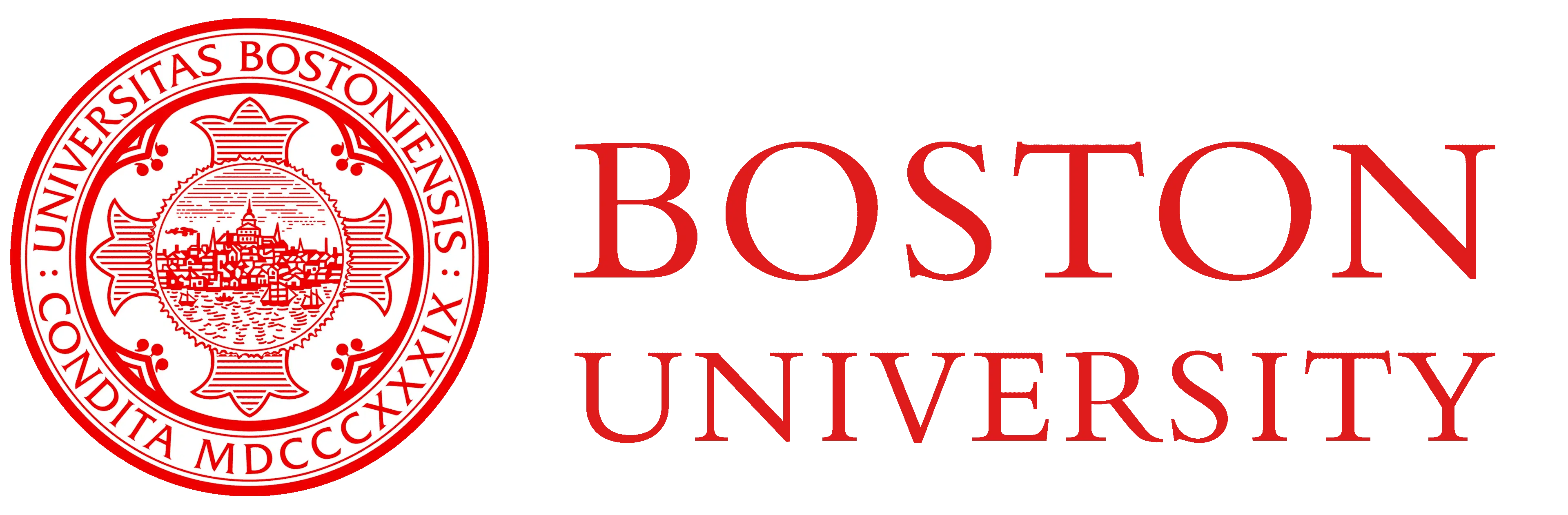 Boston University horizontal logo