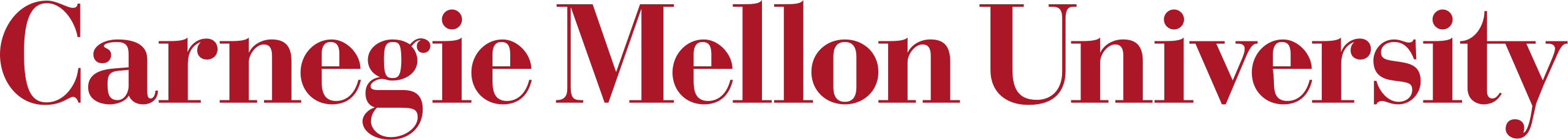 Carnegie Mellon horizontal logo