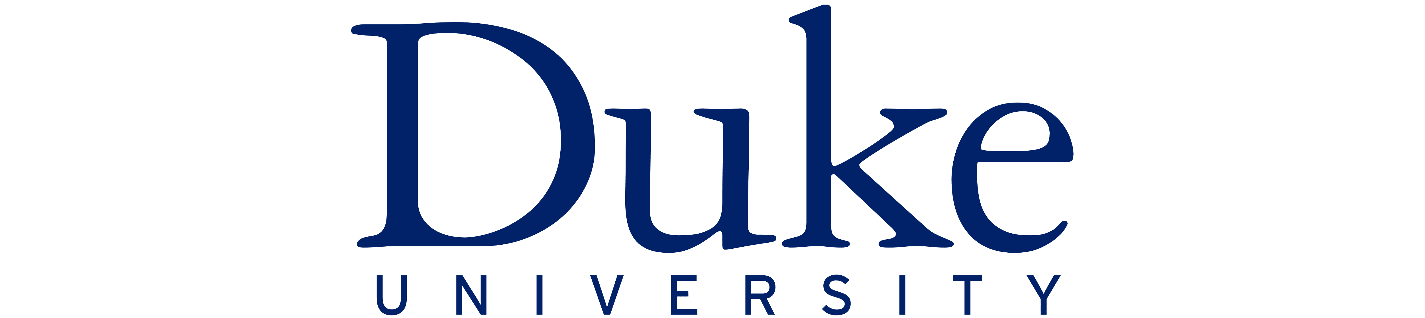 Duke horizontal logo