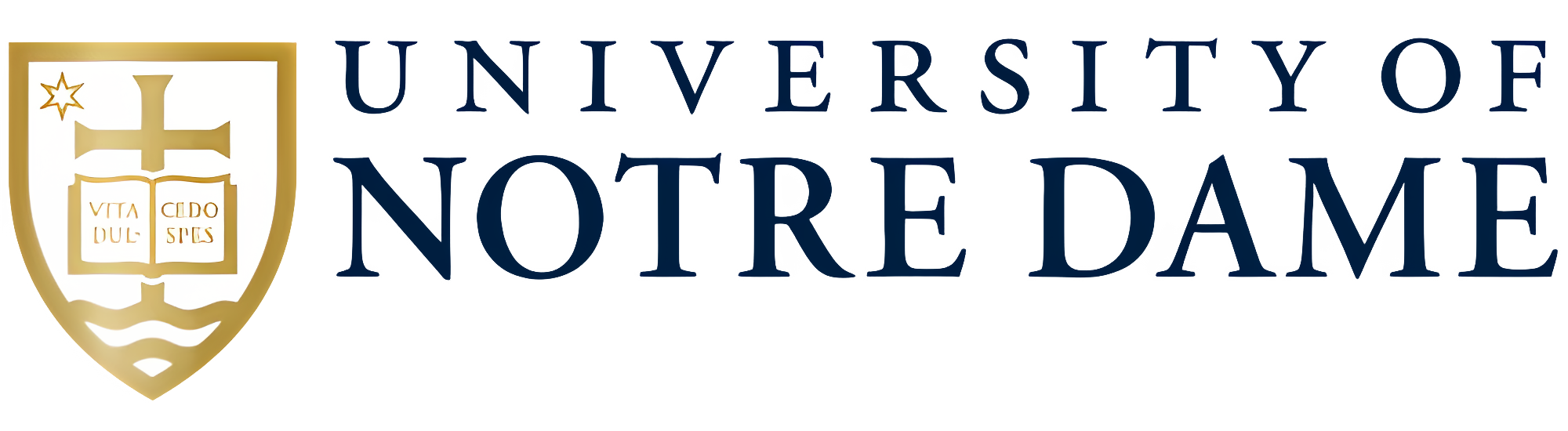 Notre Dame horizontal logo