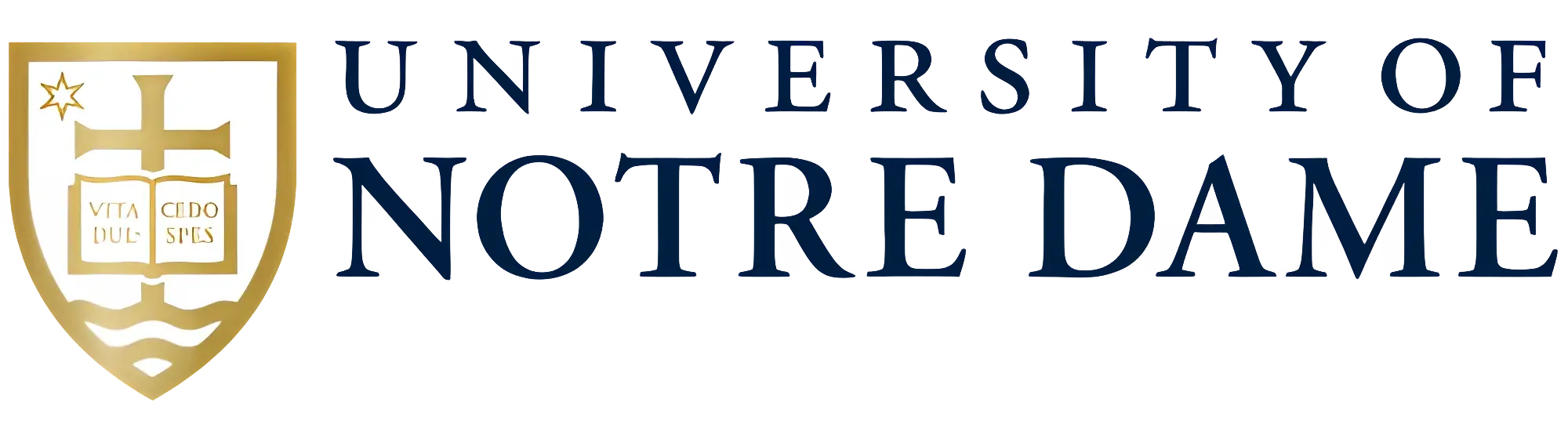 Notre Dame horizontal logo