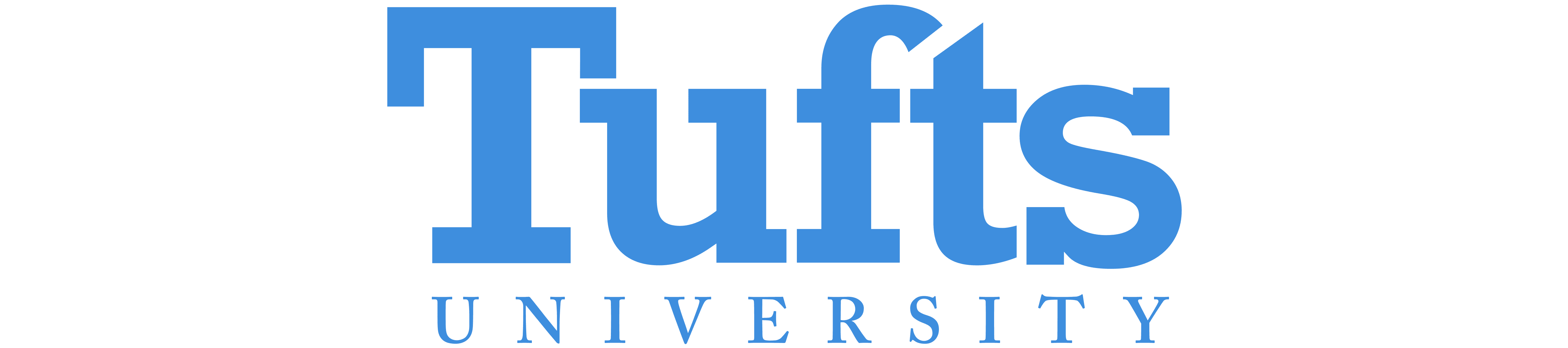 Tufts horizontal logo