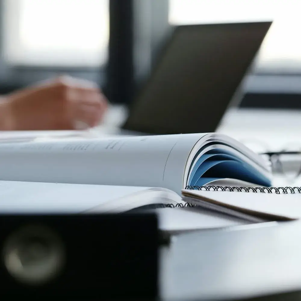 Applicant working on resume and profile for college or MBA programs